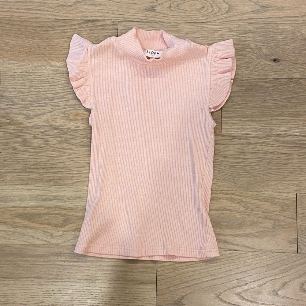 Like pink Storia ruffle shirt